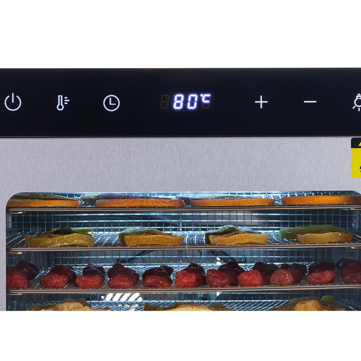 10 Trays Food Dehydrator Machine Stainless Steel 800W Jerky Fruit Drying