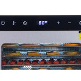 10 Trays Food Dehydrator Machine Stainless Steel 800W Jerky Fruit Drying