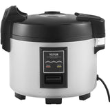 VEVOR Commercial Rice Cooker, 70-Cup Rice Cooker, 15 Liter Large Rice Cooker and Warmer with Nonstick Inner Pot, Fast Cooking and 12-Hour Keep Warm, with Rice Cup and Paddle, for Restaurant
