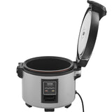 VEVOR Commercial Rice Cooker, 70-Cup Rice Cooker, 15 Liter Large Rice Cooker and Warmer with Nonstick Inner Pot, Fast Cooking and 12-Hour Keep Warm, with Rice Cup and Paddle, for Restaurant