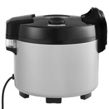 Commercial Rice Cooker, 45-Cup Rice Cooker, 9 Liter Large Rice Cooker and Warmer with Nonstick Inner Pot, Fast Cooking and 12-Hour Keep Warm, with Rice Cup and Paddle, for Restaurant
