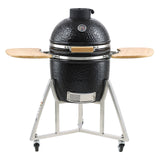 VEVOR Portable Charcoal Grill, Propane Gas Grills with Cover and Cart