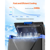 Portable Car Refrigerator Freezer Compressor 35L Single Zone for Car Home