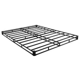 Box Spring, Queen Size Bed Frame with Washable Fabric Cloth, Heavy Duty Metal Frame for Queen Bed, 102 mm Mattress Foundation, 1587.57 kg Max Weight Capacity, Easy Assembly, 2010 x 1510 x 102 mm