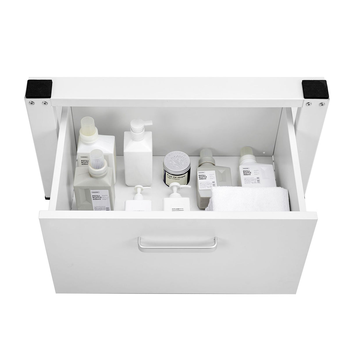Laundry Pedestal 686mmmW x 366mmH, Washer And Dryer Base Stand Platform Universal Fit 299kg Capacity, Heavy Duty Multi-Functional Base for Washing Machine with Drawer & Rich Accessories