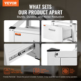 Laundry Pedestal 686mmmW x 366mmH, Washer And Dryer Base Stand Platform Universal Fit 299kg Capacity, Heavy Duty Multi-Functional Base for Washing Machine with Drawer & Rich Accessories
