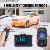 8 KW Diesel Air Heater, Bluetooth App Control All-on-one Diesel Heater with Automatic Altitude Adjustment, Remote Control and LCD, Portable Parking Heater for Home RV Trailer Camper Van Boat