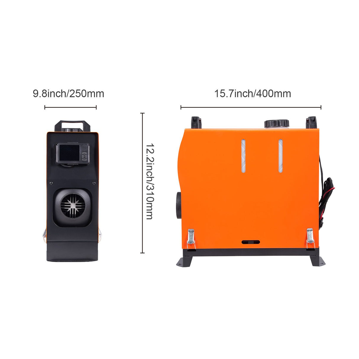 8 KW Diesel Air Heater, Bluetooth App Control All-on-one Diesel Heater with Automatic Altitude Adjustment, Remote Control and LCD, Portable Parking Heater for Home RV Trailer Camper Van Boat