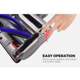 Alston Turbo Brush Roller Head Replacement for Dyson V7 V8 V10 V11 Y1W2 Cordless Vacuum Turbine Roller Brush Powerful Suction Soft Roller Gentle on Timber Floor