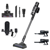 Devanti Stick Vacuum Cleaner Brushless Cordless 350W Grey
