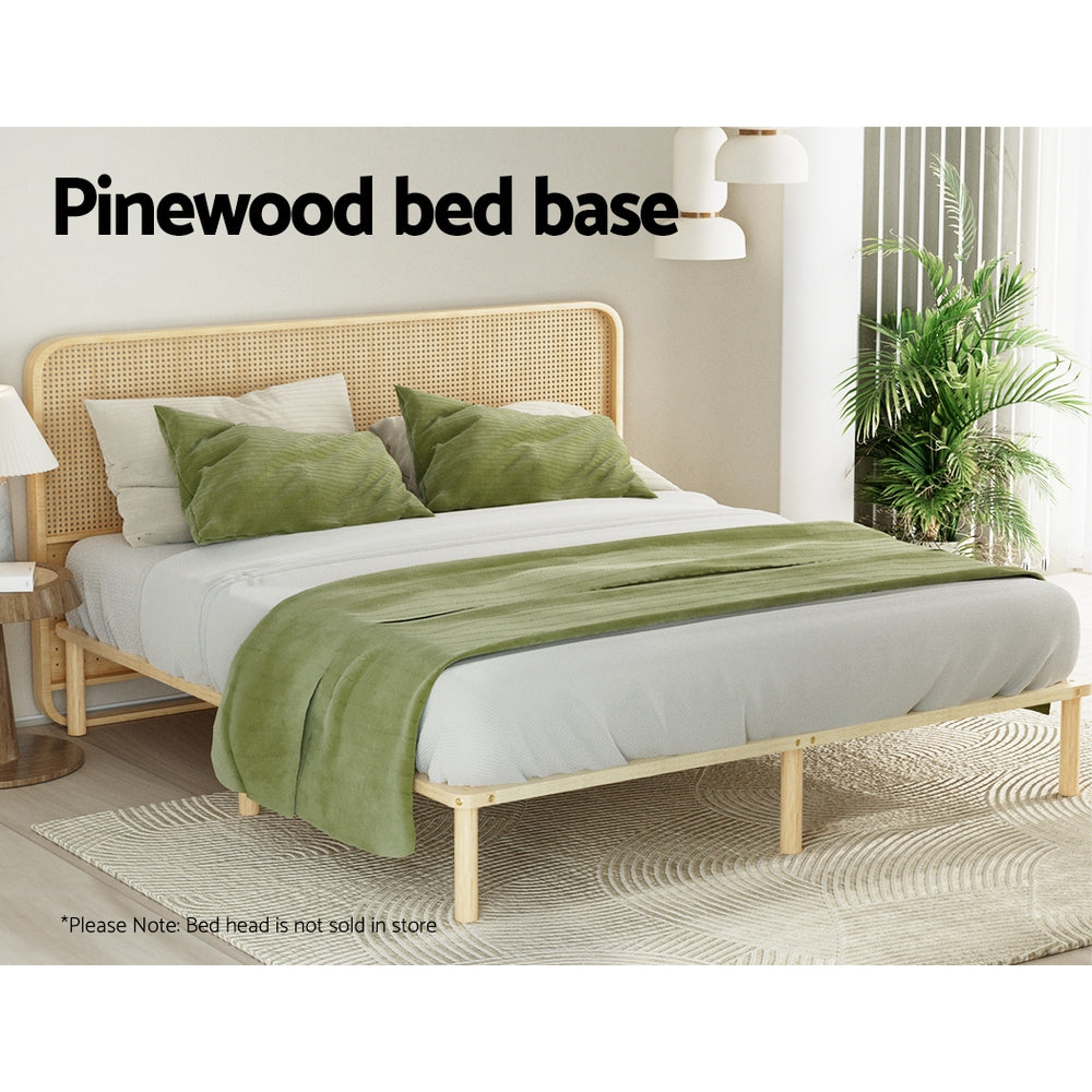 AMBA Wooden Bed Frame - King Size