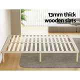AMBA Wooden Bed Frame - King Size