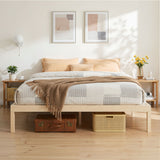 BRUNO Wooden Bed Frame - King Size