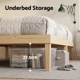 BRUNO Wooden Bed Frame - King Size