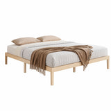 BRUNO Wooden Bed Frame - King Size