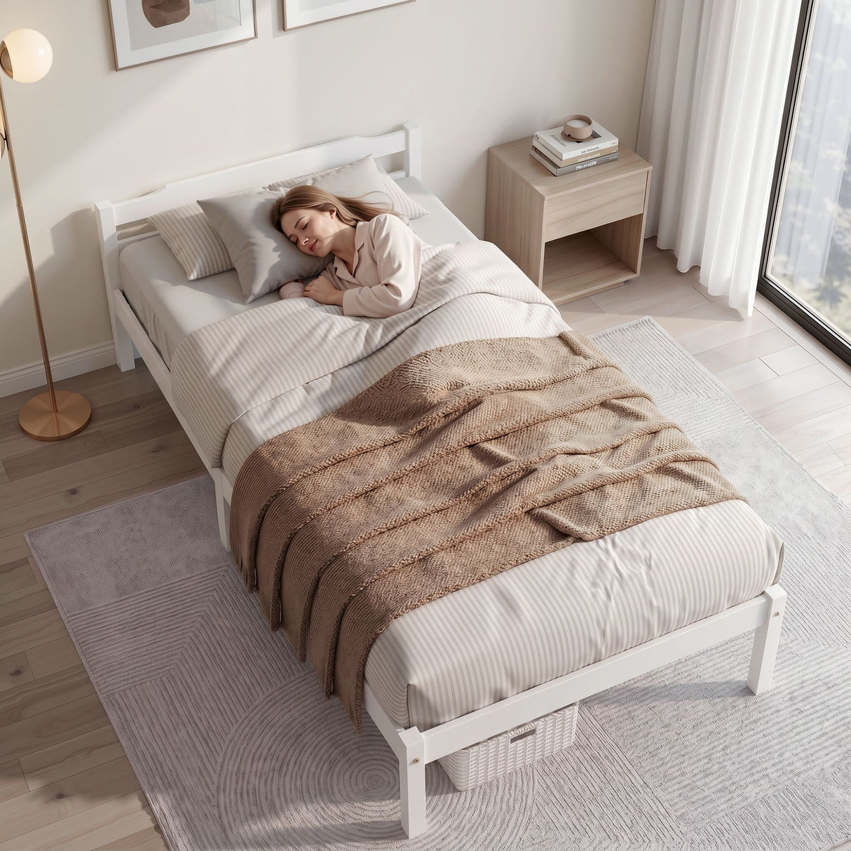 LEXI Bed Frame - King Single Size