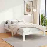 Jade White Timber Bed Frame Double Size