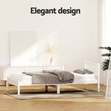 Sofie White Pine Bed Frame - King Single Size