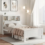 King Single Wooden Timber Bed Frame