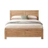 Artiss King Single Bed Frame Wooden Bed Base