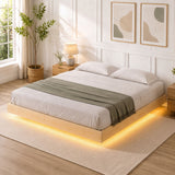 ODIN LED floating Single Bed Frame