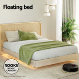 ODIN LED floating Single Bed Frame