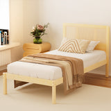 Bed Frame Single Size Rattan Wooden RITA