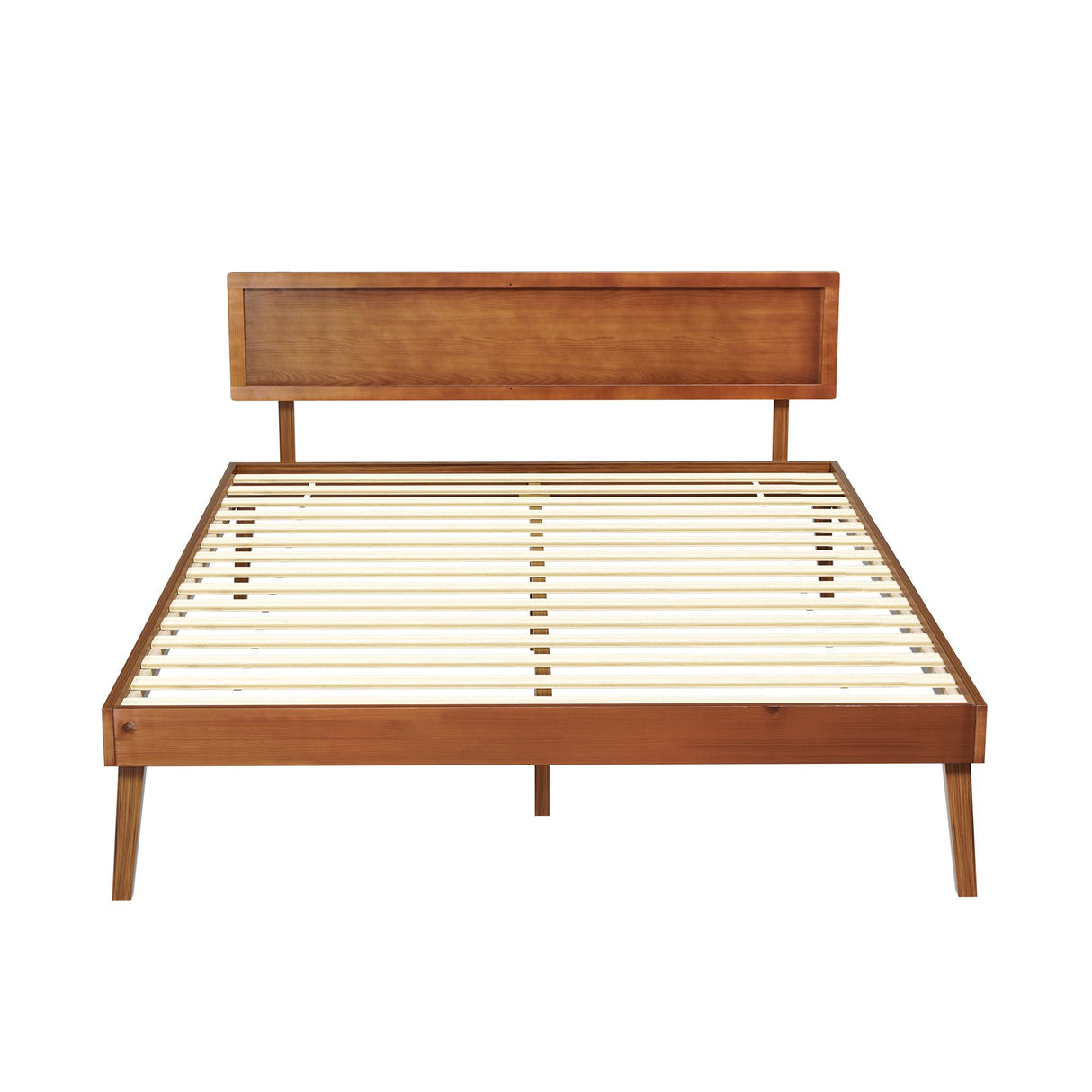 SPLAY Walnutt Queen Bed Frame