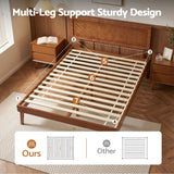SPLAY Walnutt Queen Bed Frame