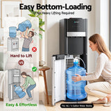 Devanti 3 Taps Hot and Cold Water Cooler Dispenser with Child Safety Lock