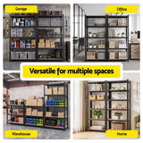 Giantz 2-Rack Garage Shelving 1.5X0.7m Warehouse Shelves Storage Rack Pallet Racking