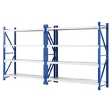 Giantz 4Mx2M Garage Shelving Warehouse Rack Blue