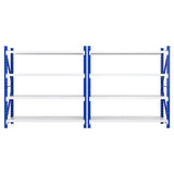 Giantz 4Mx2M Garage Shelving Warehouse Rack Blue