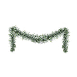 Jingle Jollys 3M Christmas Garland Pre-lit LED Lights Snow Frosted Tips Decor