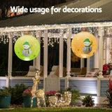 Jingle Jollys Christmas Inflatable Ball 60cm Led Illuminated Snowman Xmas Decor Gold