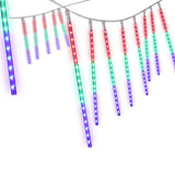 Jingle Jollys 7M Christmas Lights Shower Light 288 LED Icicle Falling Metor