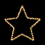 Jingle Jollys Christmas Lights 50cm Star 70 LED Xmas Decorations