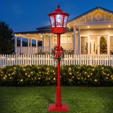 1.8M Christmas Lights Post Lamp LED Outdoor Decorations Jingle Jollys