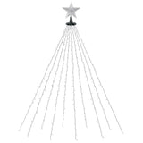 Jingle Jollys 2.5M Christmas Lights Waterfall String Light 300 LED Star Topper