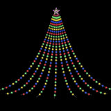 Jingle Jollys 3.8M Christmas Lights Waterfall String Light 340 LED