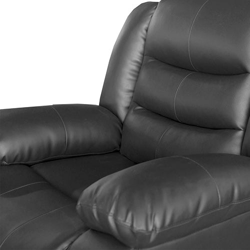 Fantasy Recliner Pu Leather 1R Black