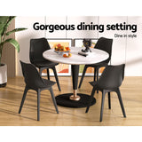 Replica Eiffel Dining Chairs Set 4 Black