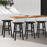 Bar Stools Kitchen Counter Barstools Sherpa Metal Chairs x4