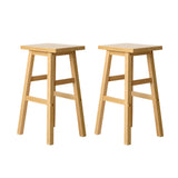 Bar Stools Kitchen Counter Barstools Baden Natural x2