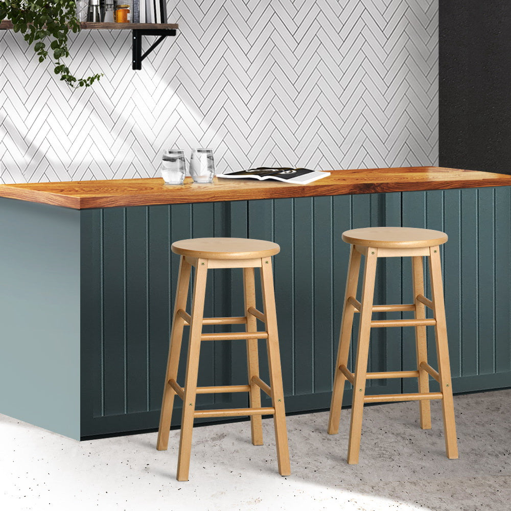 Set of 4 Bar Counter Stools