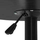 Ember Bar Table Gas Lift Round Black