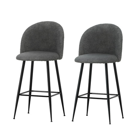 Kitchen Counter Fenille Bar Stool x2