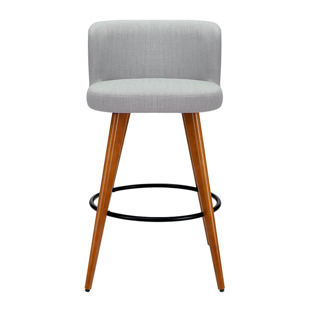 2x Bar Stools Grey