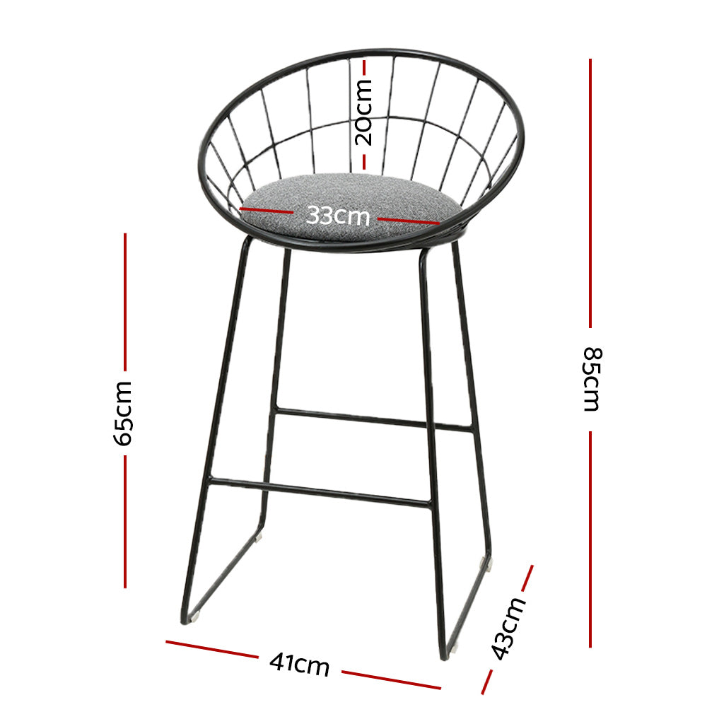 Set of 2 Counter Stools