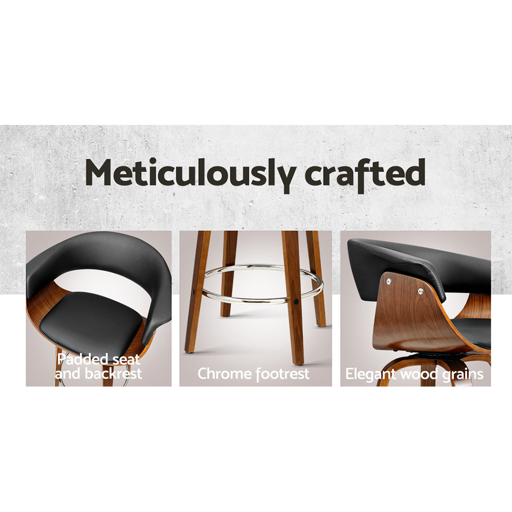 2x Bar Stools Padded mid centaury